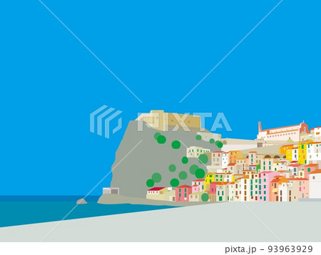 シッラ　scilla　カラブリア　calabria　イタリア　italia 93963929
