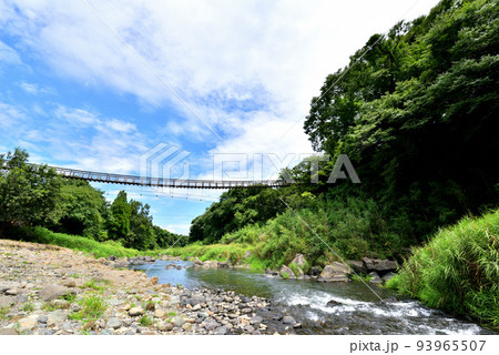 滝見橋 原尻の滝 東洋のナイヤガラ おおいた豊後大野ジオパーク 大分県豊後大野市 滝見橋 原尻の滝 東洋のナイヤガラ おおいた豊後大野ジオパーク 大分県豊後大野市 93965507