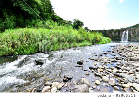 原尻の滝 東洋のナイヤガラ おおいた豊後大野ジオパーク 大分県豊後大野市 原尻の滝 東洋のナイヤガラ おおいた豊後大野ジオパーク 大分県豊後大野市 93965511