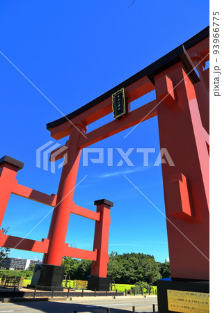 羽黒山大鳥居 93966775