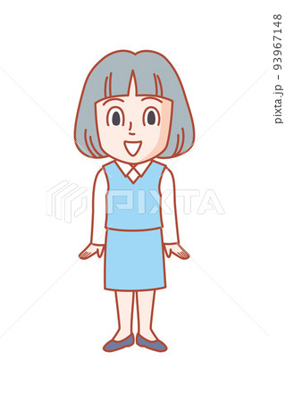 仕事で良い結果が出て、とてもうれしい気もちの女性 93967148