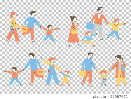 Various parent and child sets _ color 93967671