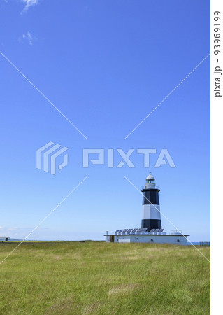 能取岬から望むオホーツクと知床 能取岬から望むオホーツクと知床 93969199