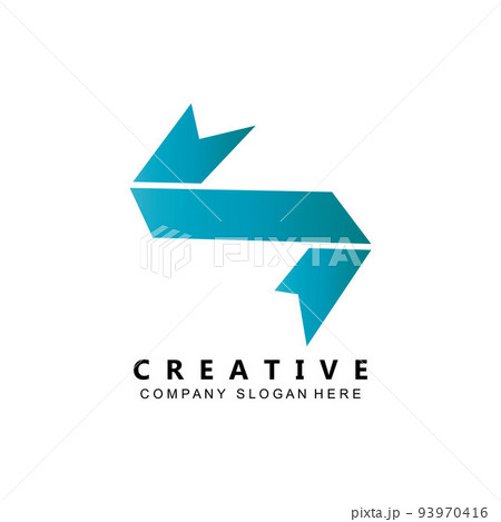 simple decoration banner logo vector symbol simple decoration banner logo vector symbol 93970416