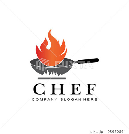 Restaurant Chef Logo Icon Symbol, cooking imagination hat, for company 93970844