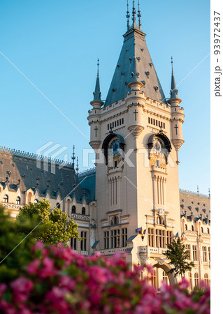 View of the Palace of Culture in Iasi, Romania 93972437