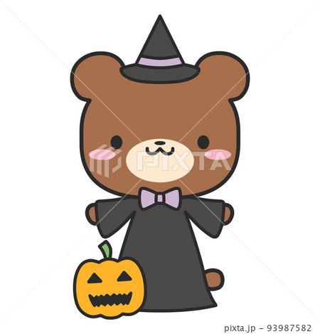 ハロウィンなクマさん 93987582