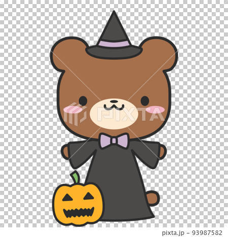 ハロウィンなクマさん 93987582
