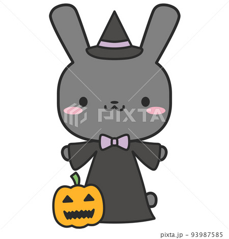 ハロウィンなウサギさん 93987585