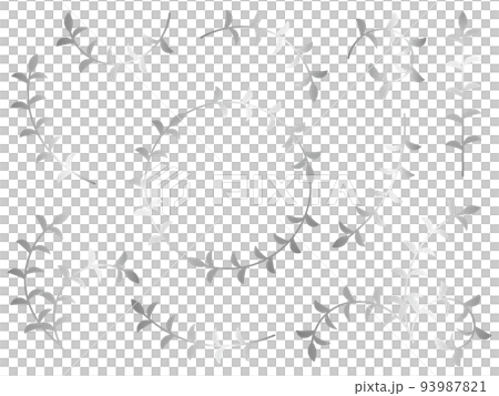 葉裝飾套裝銀 93987821