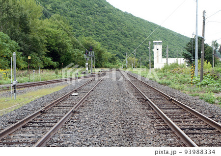 白滝駅　JR白滝駅　A45　在来線駅間日本一　石北本線　石北線 93988334