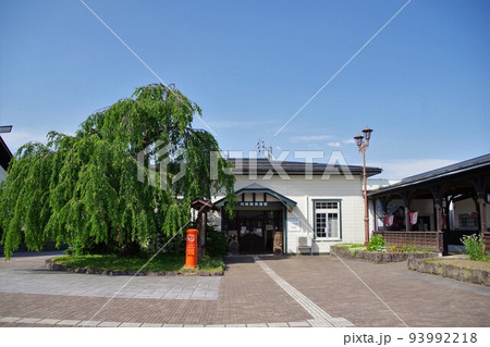 秋田の鉄道駅　秋田内陸縦貫鉄道の角館駅 93992218
