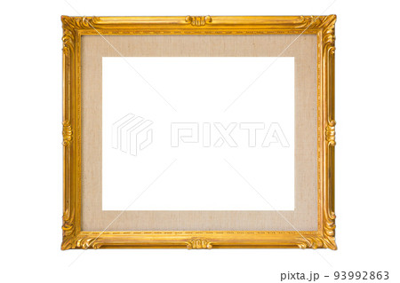 金色の絵画の額 93992863