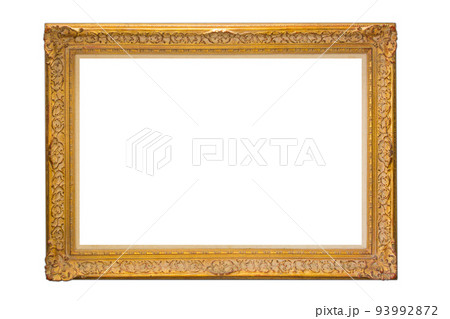金色の絵画の額 93992872