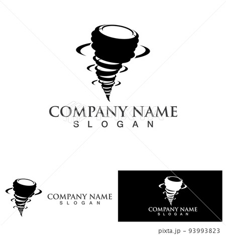 Tornado symbol vector illustration Tornado symbol vector illustration 93993823