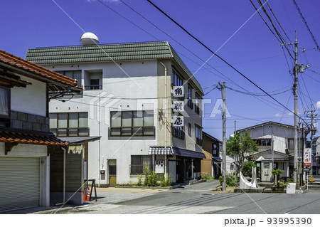 吉岡温泉　温泉街　鳥取県鳥取市 93995390