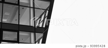 Facade wall of modern commercial office building Facade wall of modern commercial office building 93995428