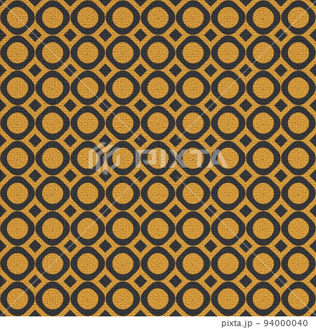 Texture of geometric shapes with the effect of fabric weaving threads, cloth, carpet, linen, canvas material effect, 3D rendering Texture of geometric shapes with the effect of fabric weaving threads, cloth, carpet, linen, canvas material effect, 3D rendering 94000040