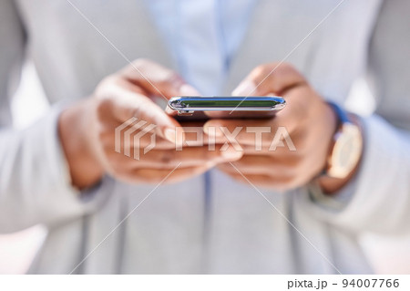 Online shopping, social media or ecommerce, a woman with a phone in her hands. A lady with a smartphone for email, work or a mobile game app. Technology, communication and worldwide internet contact. Online shopping, social media or ecommerce, a woman with a phone in her hands. A lady with a smartphone for email, work or a mobile game app. Technology, communication and worldwide internet contact. 94007766
