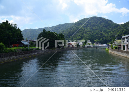 川の流れる伊豆松崎町 川の流れる伊豆松崎町 94011532