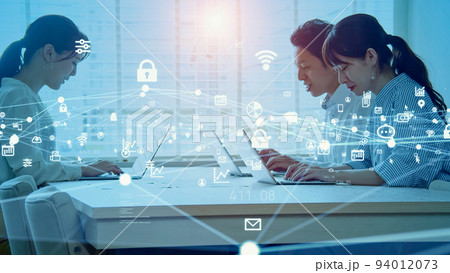 ビジネスネットワーク　デジタルトランスフォーメーション 94012073