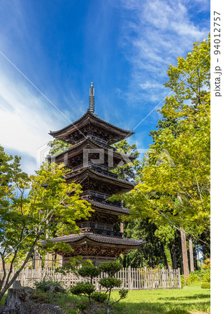 【新潟県・妙宣寺】新潟県内に現存する唯一の『五重塔』 夏編 8月 【新潟県・妙宣寺】新潟県内に現存する唯一の『五重塔』 夏編 8月 94012757