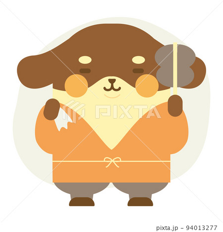 七福神の装いをしたうさぎ　布袋　コスプレ　仮装 94013277