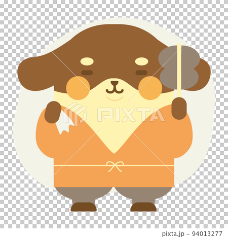 七福神の装いをしたうさぎ　布袋　コスプレ　仮装 94013277