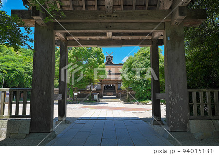 【中山神社】 岡山県津山市一宮 94015131