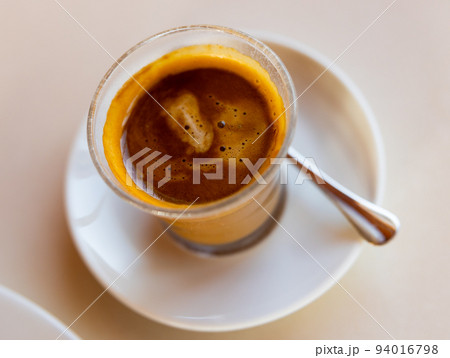Popular Spanish coffee Cortado 94016798