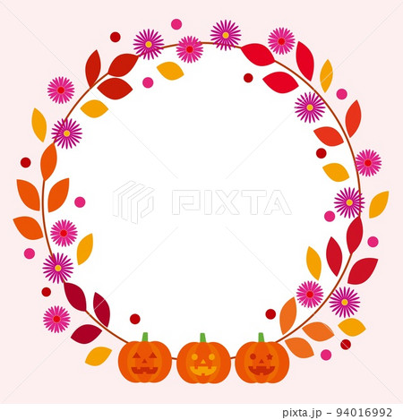 ハロウィーン　リース　ジャック・オー・ランタン 94016992