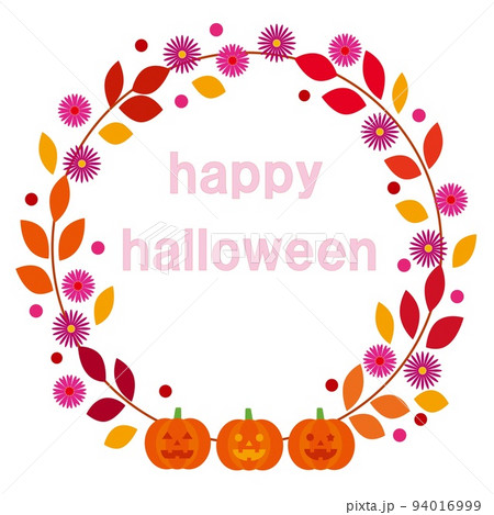 ハロウィーン　リース　ジャック・オー・ランタン 94016999