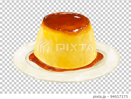 シンプルなプリン 94017173