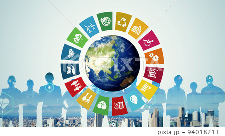 サステナブルな社会　SDGs　平等　平和 94018213