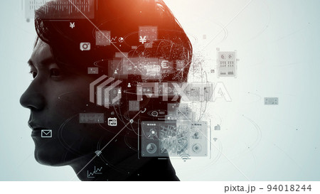 AI 人工知能 デジタルトランスフォーメーション AI 人工知能 デジタルトランスフォーメーション 94018244