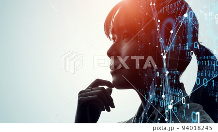 AI 人工知能 デジタルトランスフォーメーション AI 人工知能 デジタルトランスフォーメーション 94018245