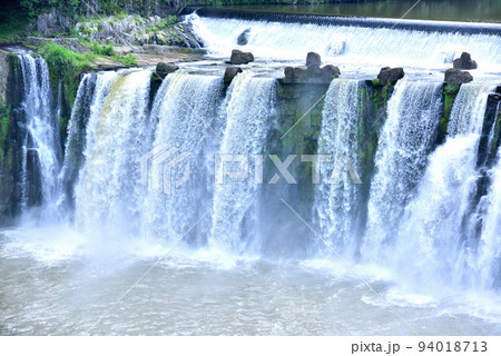 沈堕の滝 ちんだの滝 豊後大野ジオパーク 大分県豊後大野市 沈堕の滝 ちんだの滝 豊後大野ジオパーク 大分県豊後大野市 94018713