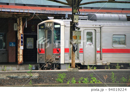 留萌本線留萌駅とキハ54形 94019224