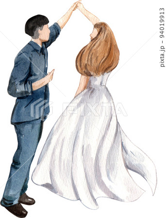Cozy chic wedding icon watercolor png 94019913