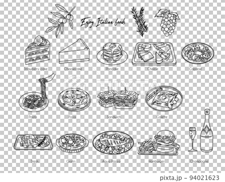 矢量 畫線 圖標 94021623