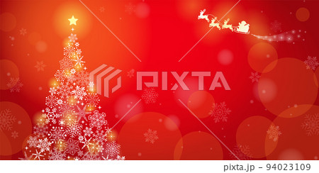 クリスマスイメージ_レッド（2：1） 94023109