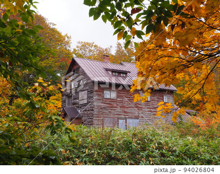 紅葉の酸ヶ湯温泉周辺 紅葉の酸ヶ湯温泉周辺 94026804