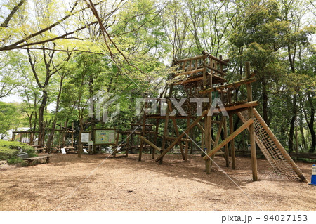 公園のアスレッチク施設 公園のアスレッチク施設 94027153