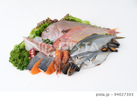 魚介類の盛り合わせ 魚介類の盛り合わせ 94027303