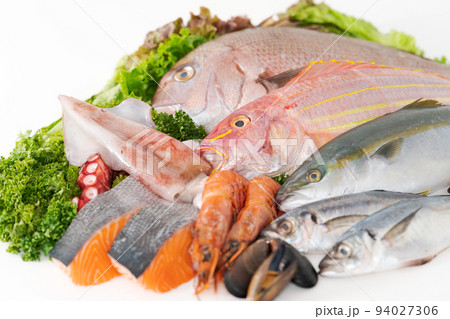 魚介類の盛り合わせ 魚介類の盛り合わせ 94027306