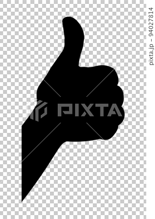 good hand silhouette 94027814