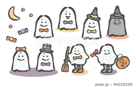 ハロウィン　おばけ　キャラクター　セット 94029200