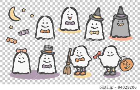 ハロウィン　おばけ　キャラクター　セット 94029200