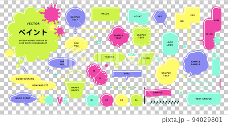 paint bubble design 94029801