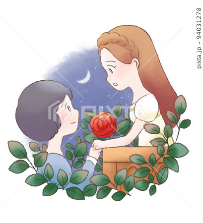 ロミオとジュリエット(背景あり) ロミオとジュリエット(背景あり) 94031278